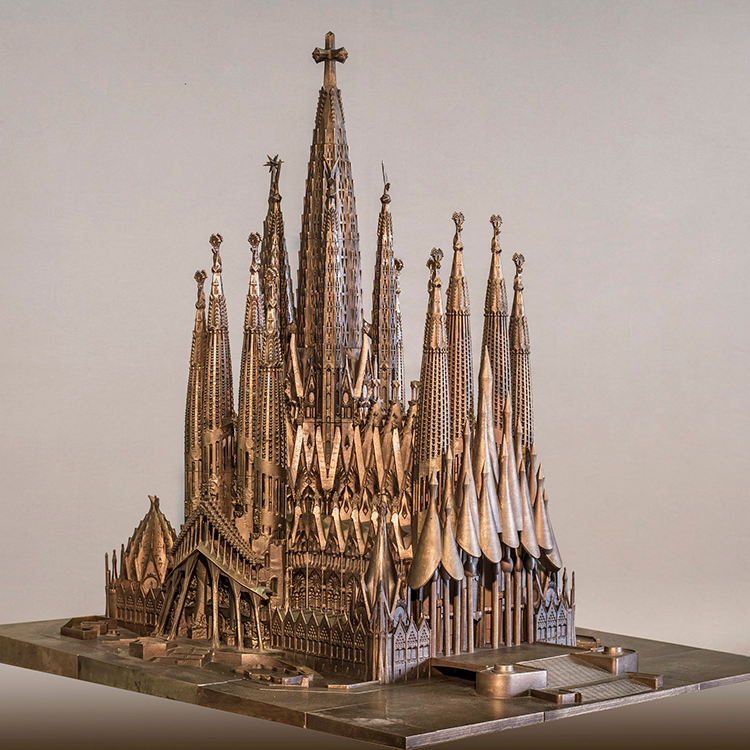 《サグラダ・ファミリア聖堂、全体模型》